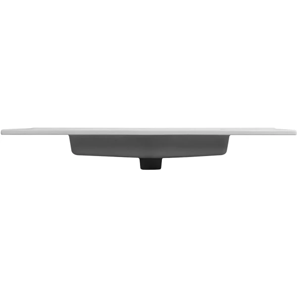 раковина cezares plane czr-8002-100 101x46 см, накладная, белый