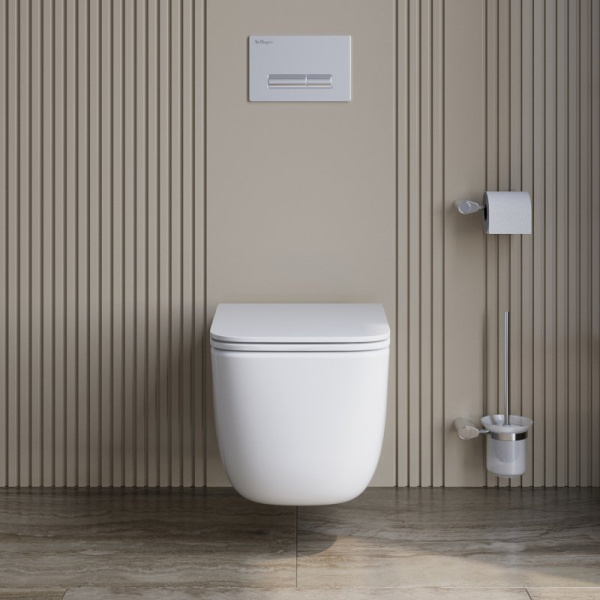 унитаз belbagno luce-tor bb076ch-tor/sc подвесной с сиденьем микролифт