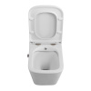 унитаз биде подвесной belbagno due bb3103chr-bs/sc, с сиденьем микролифт, цвет белый