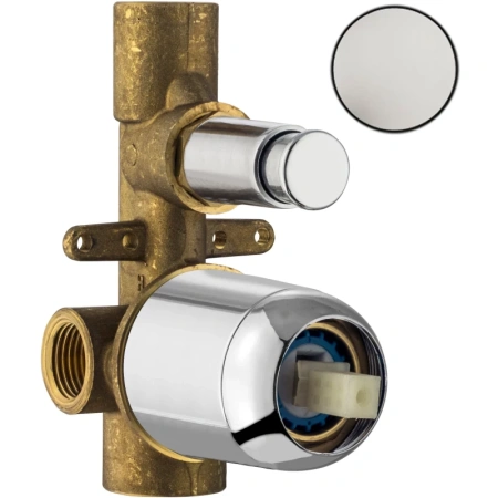 Скрытая часть Plumberia Selection IXO INT0036BO белый матовый