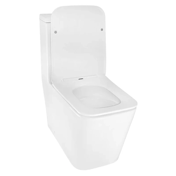 унитаз моноблок azario avanti az-6203 напольный, безободковый, горизонтальный слив, с сиденьем микролифт, 64x36x77.5 см, белый
