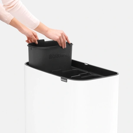 мусорное ведро brabantia bo touch bin 313523 11 + 11 + 11 л