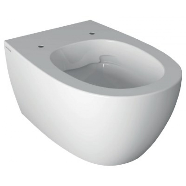 унитаз подвесной globo 4all mds03.bi 54x36см, безободковый, цвет белый