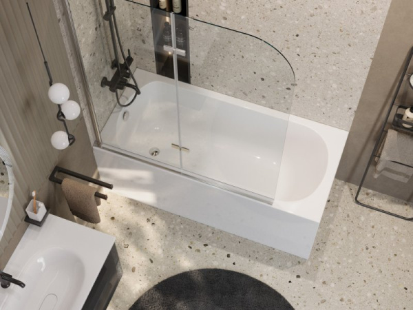 акриловая ванна 175x75 см cezares eco eco-175-75-41-w37