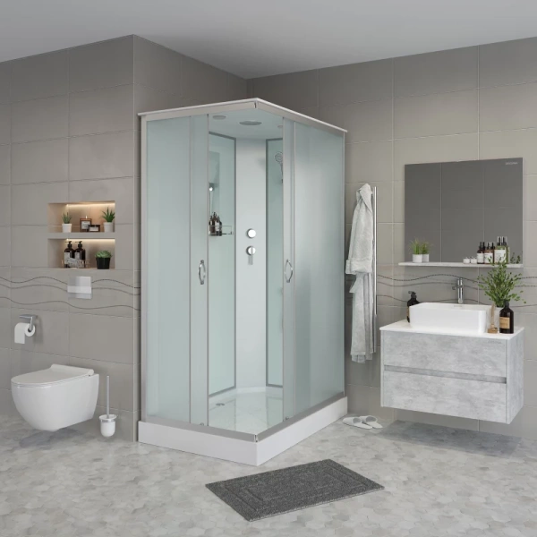 душевая кабина niagara classic 120х90 ng-43295-14q без гидромассажа