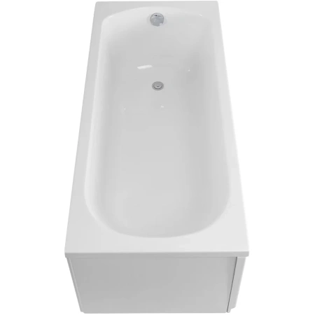 акриловая ванна cezares eco 155х70 eco-155-70-41-w37 без гидромассажа