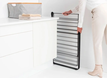 сушилка для белья brabantia hangon 403460 черный матовый