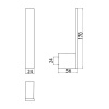 держатель запасного рулона emco loft 0505 133 01 черный