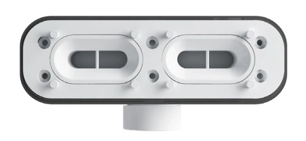 сифон для душевого поддона esbano luxe esp-s611lx esps611lx белый