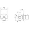 переключатель на 3 положения migliore fortis ml.frt-ric5227.cr