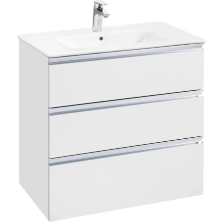 тумба белый глянец 78,5 см roca the gap a857406806