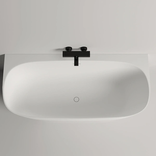 ванна пристенная 160х80х59см.salini sofia wall 160 102517g, материал: s-sense, цвет: белый