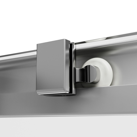 душевой уголок am.pm func 120×80 w84g-403-12080-mт профиль хром матовый, стекло прозрачное