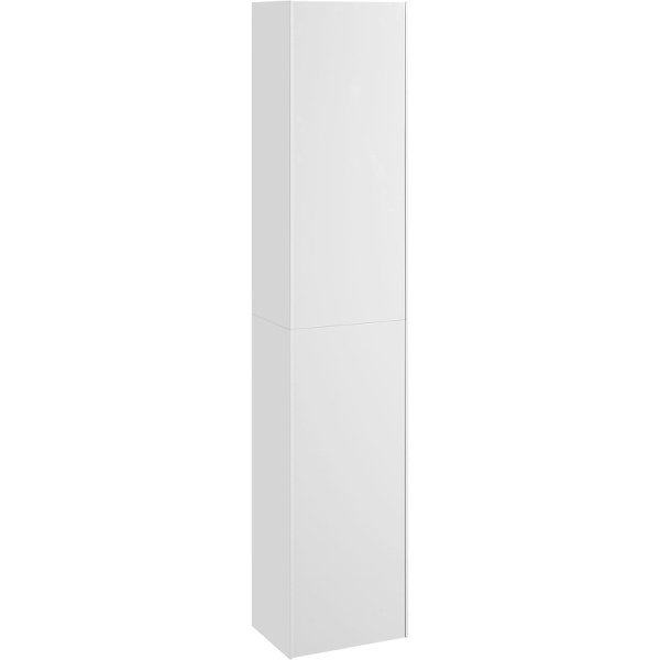 подвесной шкаф aquaton сохо 35 1a258403aj010 белый глянцевый