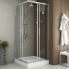 душевой уголок bravat drop 90×90 bs090.2200a профиль хром, стекло прозрачное