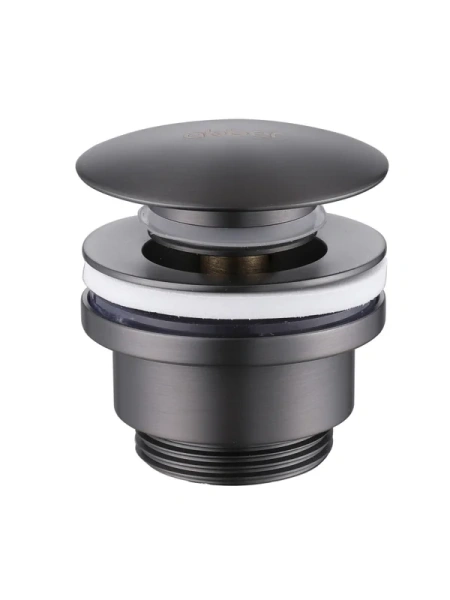 Донный клапан Abber AF0011NG для раковины, универсальный, клик клак, никель