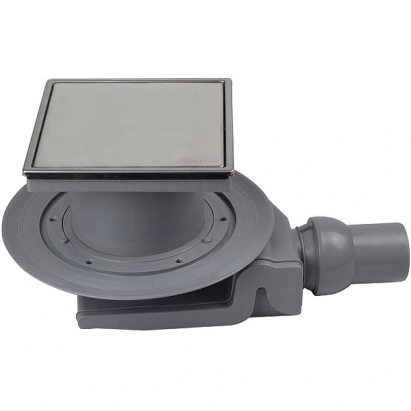 душевой трап 144x144/50 мм pestan confluo standard plate 4 13702559 2 в 1 с основой под плитку