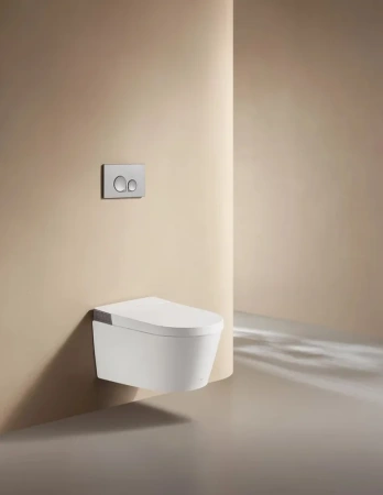 кнопка смыва для инсталляции arrow ahm051g для унитаза, абс-пластик, цвет глянцевый серый