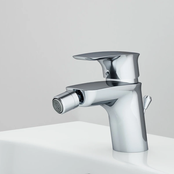 смеситель am.pm spirit 2.1 f71a83100 для биде, с донным клапаном, хром