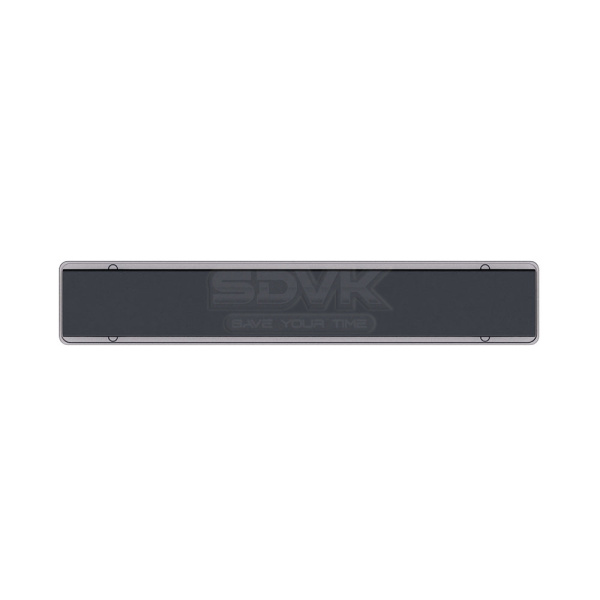 душевой лоток rgw sdr-20b 47212080-04 с черной решеткой