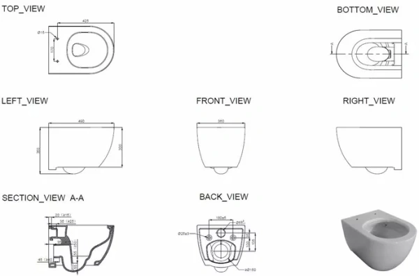 унитаз подвесной allen brau priority tornado 4.31009.20 белый глянец