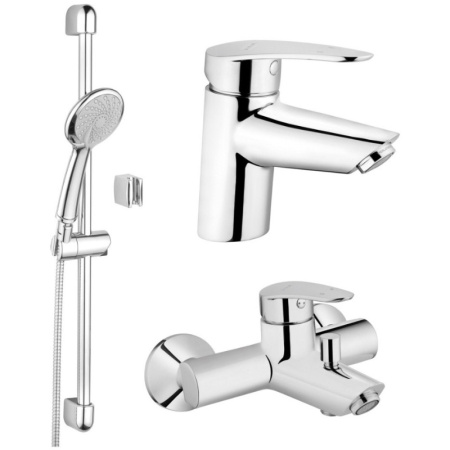 Комплект смесителей (3 в 1) Vitra Dynamic S A49152EXP Комплект смесителей (3 в 1) Vitra Dynamic S A49152EXP