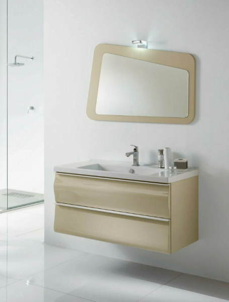 зеркало 85 cezares gliss glisswsp85.07 цвет bianco laccato lucido