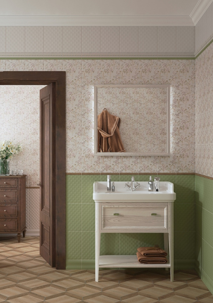 Керамическая плитка Kerama Marazzi Турати бежевый светлый 8332 настенная 20х30 см