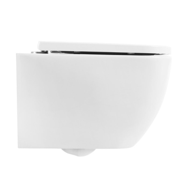 унитаз belbagno alpina bb10100chr/sc, безободковый, с сиденьем, цвет белый.