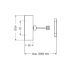 веревка для сушки белья emco system2 3554 001 25