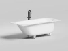 ванна из искусственного камня salini ornella 180х80х60 см, s-stone, белый матовый, 102322m ванна из искусственного камня salini ornella 180х80х60 см, s-stone, белый матовый, 102322m