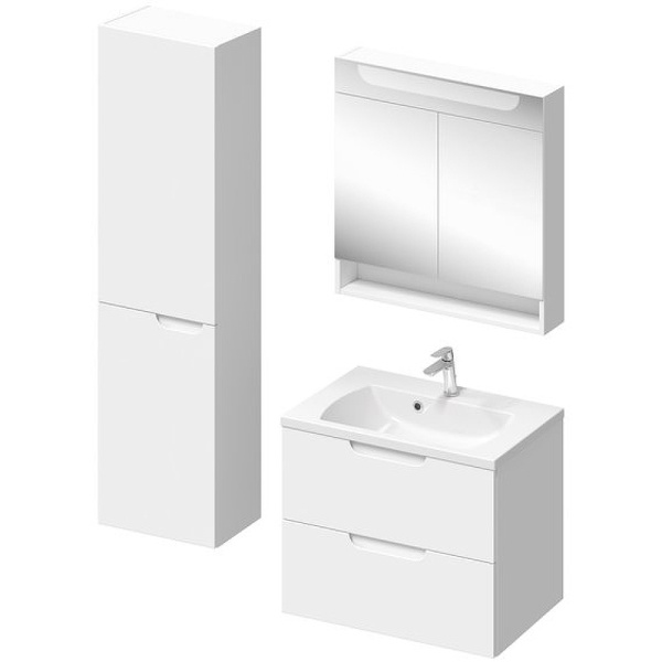 шкаф пенал ravak sb classic ii 40 l x000001472 подвесной белый