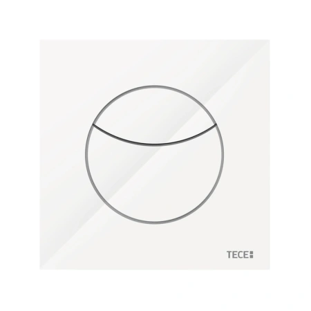 Кнопка для инсталляции TECE TECEflushpoint 9240978 пневматическая, цвет белый