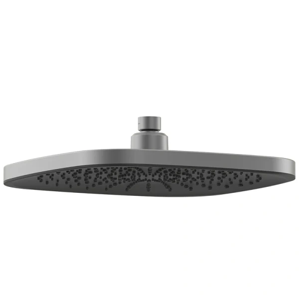 душевая стойка aqueduto chuva chu0345 с термостатом, оружейная сталь