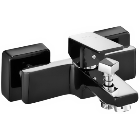 Смеситель для ванны с душем E.C.A. Tiera 103502469EX черный Смеситель для ванны с душем E.C.A. Tiera 103502469EX черный