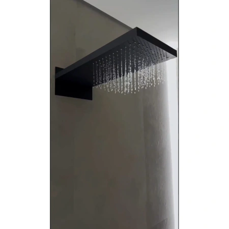 термостат для ванны boheme zodiac 133-sys-b встраиваемый, черный матовый