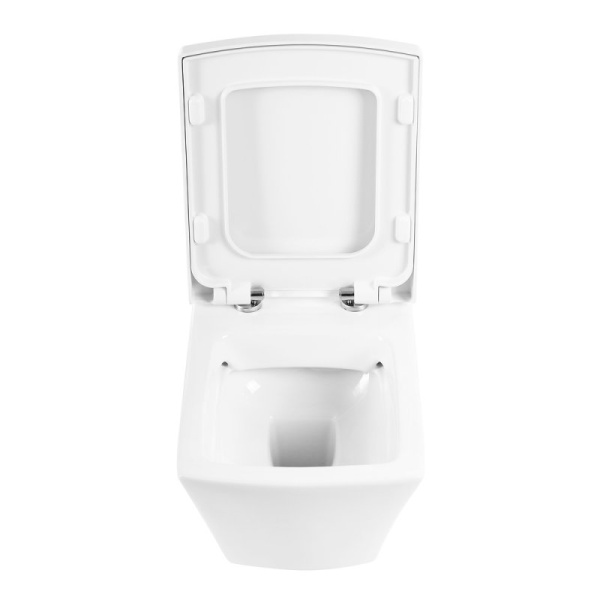 унитаз подвесной безободковый belbagno regina bb104ch, без сиденья, цвет белый
