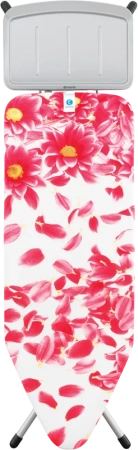 гладильная доска brabantia c 101380 124x45, розовый сантини