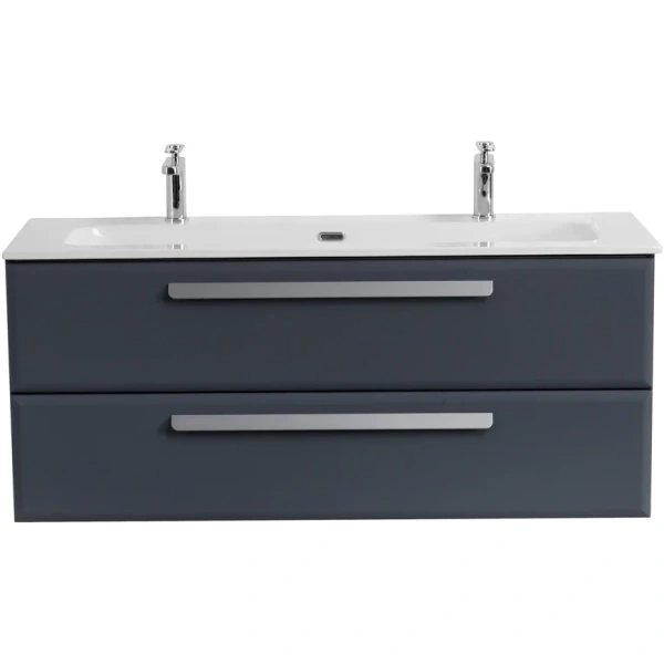 тумба под раковину cezares eco-cer-n 120 eco-cer-n-1200-2c-so-gr-p подвесная grafito без ручек