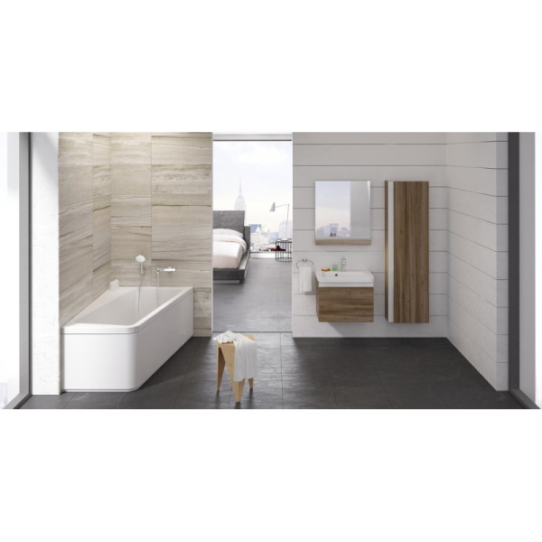 смеситель для ванны ravak 10° free td f 022.00/150 x070131 хром