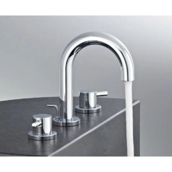 смеситель для раковины с донным клапаном kludi bozz 383910576