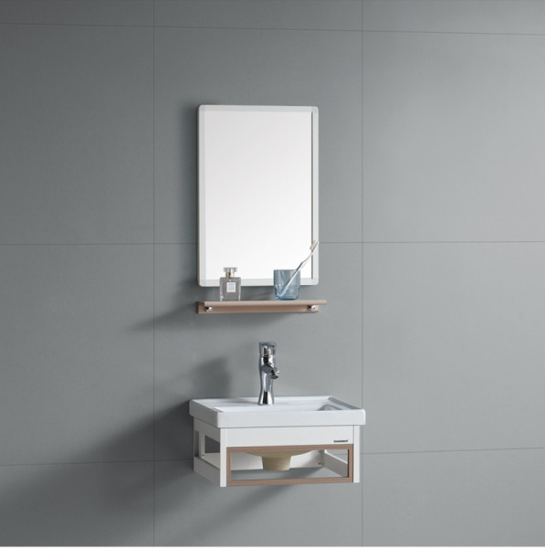 комплект мебели для ванной river laura 405 bg 10000003949 белый бежевый