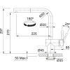 смеситель для кухни franke atlas neo 115.0625.527