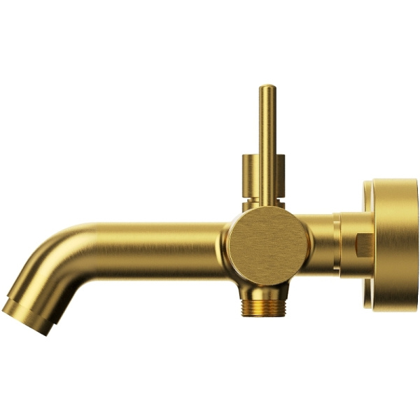 смеситель для ванны whitecross y brushed gold y1230glb брашированное золото