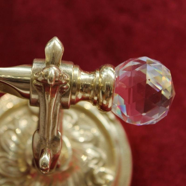 Полотенцедержатель Art&Max Barocco Crystal AM-1779-Do-Ant-C 70 см, античное золото