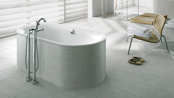 Квариловая ванна Villeroy & Boch Cetus UBQ175CEU7V-01 175x75 см альпийский белый на ножках