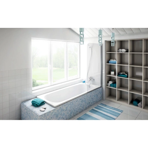 ванна стальная blb universal hg b75h 170x75 см, белый