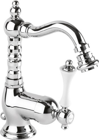 Смеситель для биде Cezares Margot MARGOT-BSM2-BIO Белый матовый