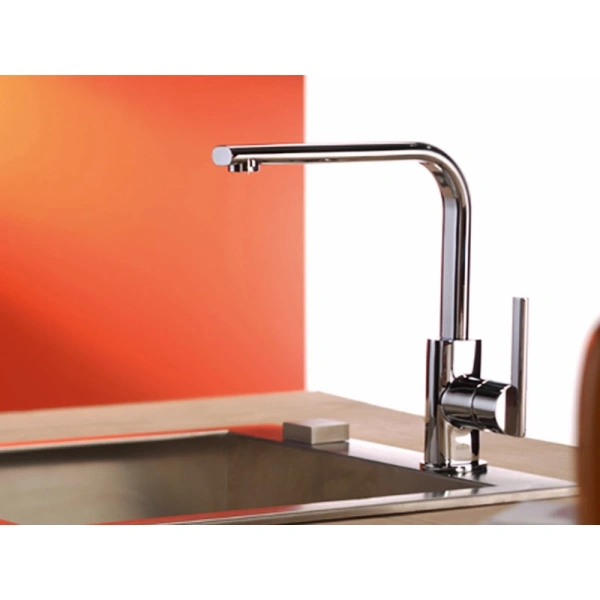 смеситель для кухни webert kitchen keo ke920302015 цвет хром