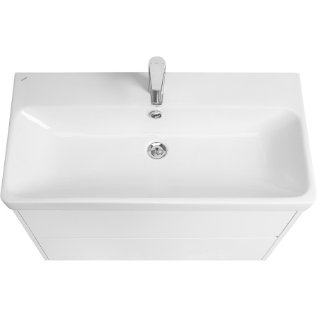 тумба под раковину aquaton сканди 90 1a251901sd010 белая